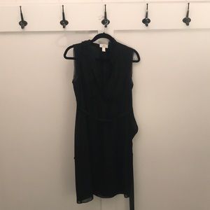 Black sleeves dress